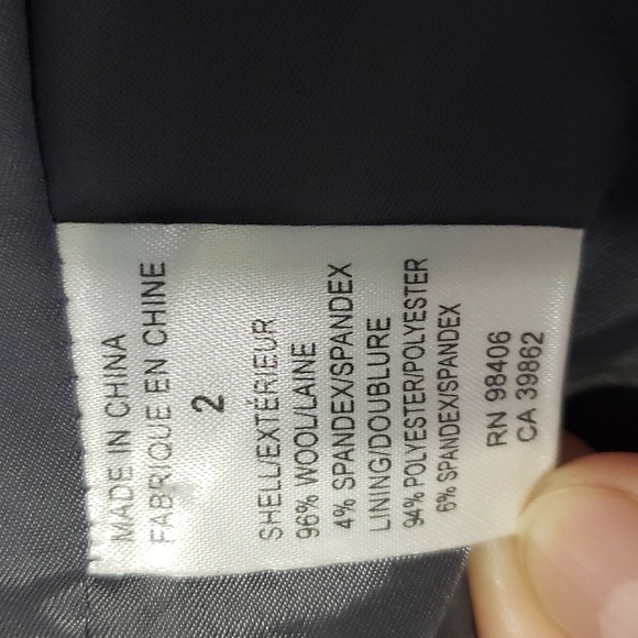 NWT Theory Gratian Blazer, Color Light Heather, Size 2 - Picture 8 of 15